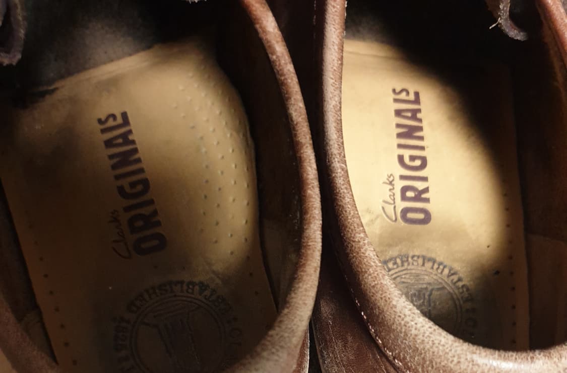 클락스 오리지널스 더비 가죽 왈라비 UK7G (260) 상품이미지5