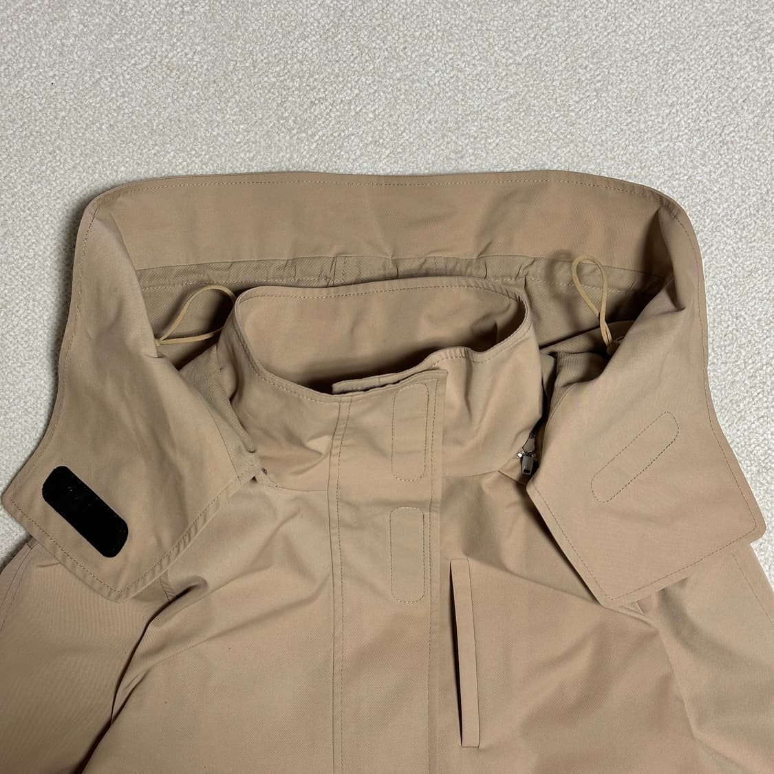 KUHO 구호 후드 트렌치 코트 자켓 상품이미지6