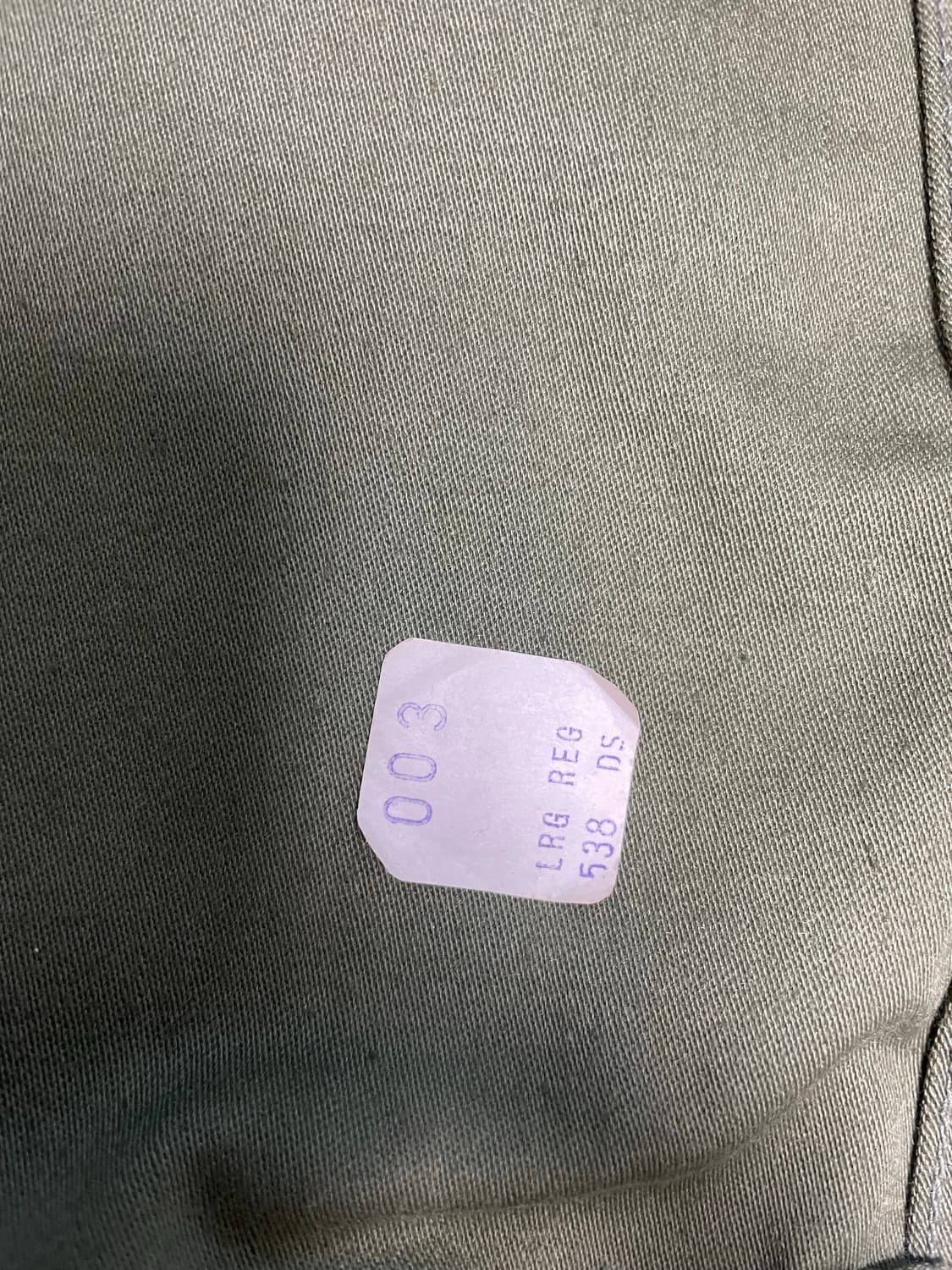 m65og 필드자켓  라지 레귤러 민크급 og-107 상품이미지7