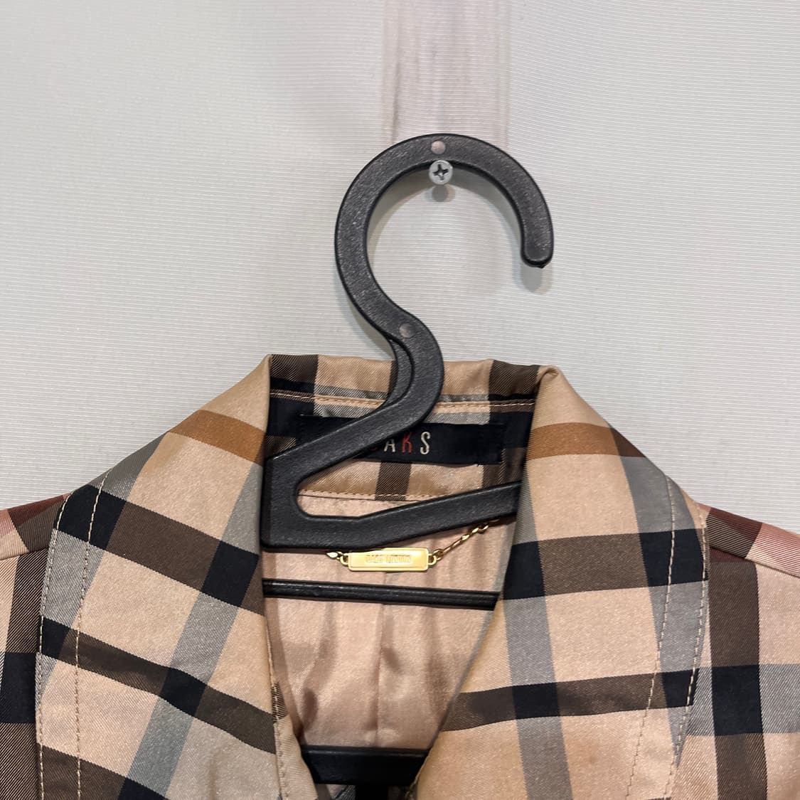 닥스 여성 체크 자켓 상품이미지2