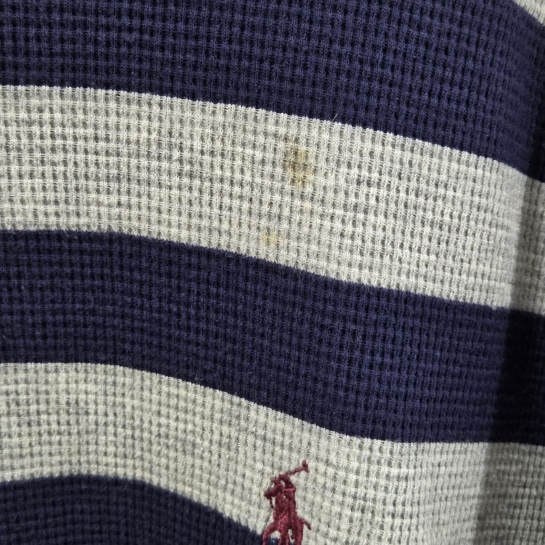 폴로랄프로렌 스트라이프 와플 롱슬리브 M  상품이미지7