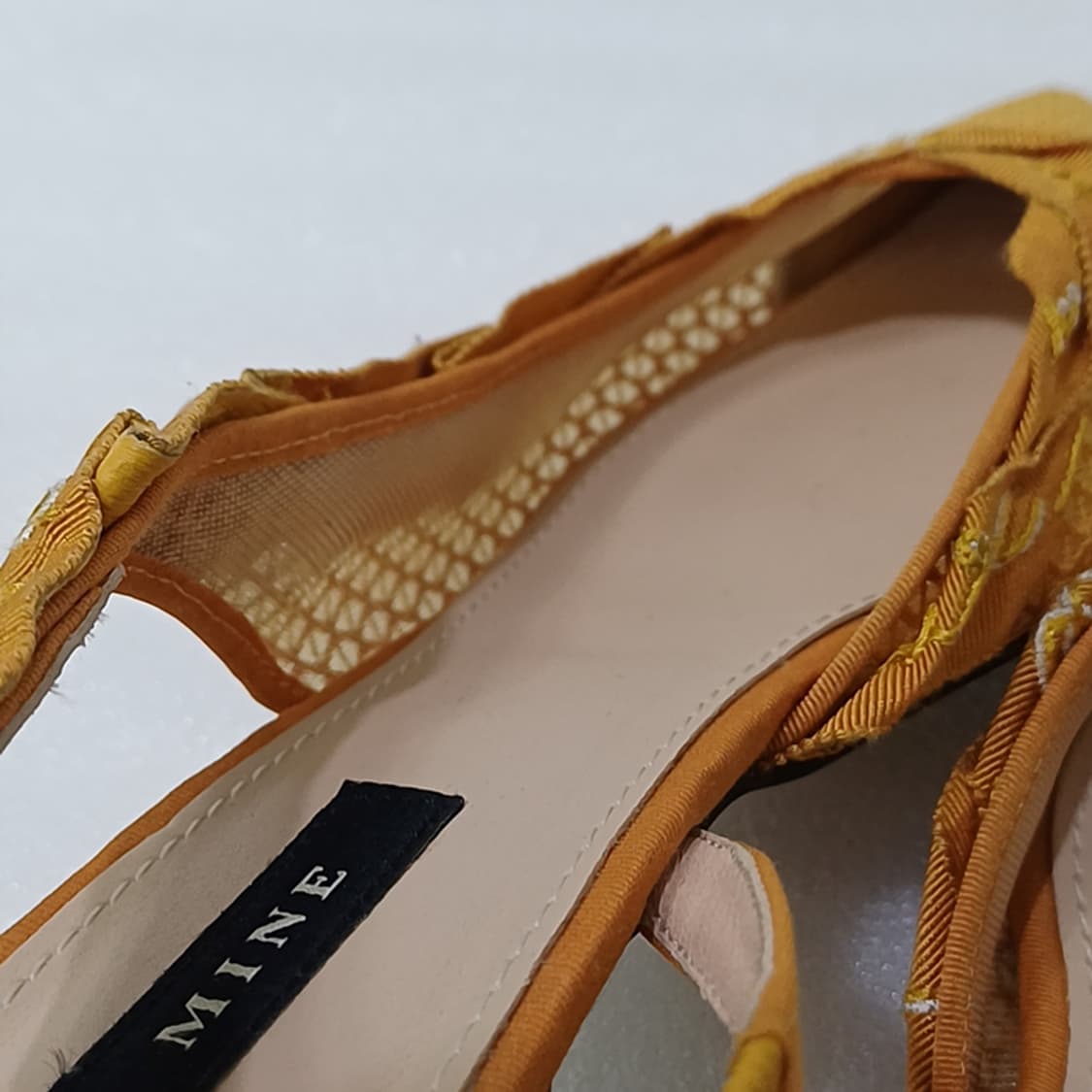 정품 마인 여름 샌들 슬링백 구두 230 / 굽 5cm 사랑봉봉 상품이미지5