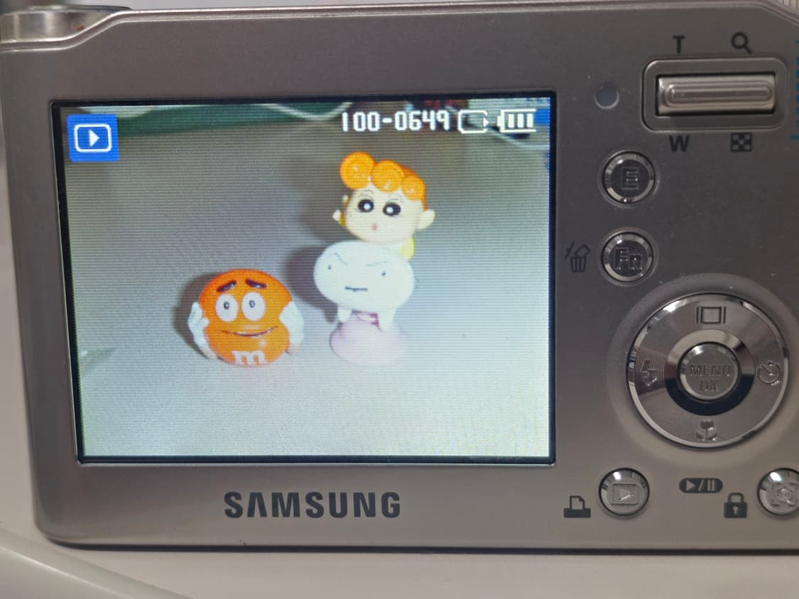 삼성 블루 NV4  빈티지 레트로 디지털카메라 상품이미지7