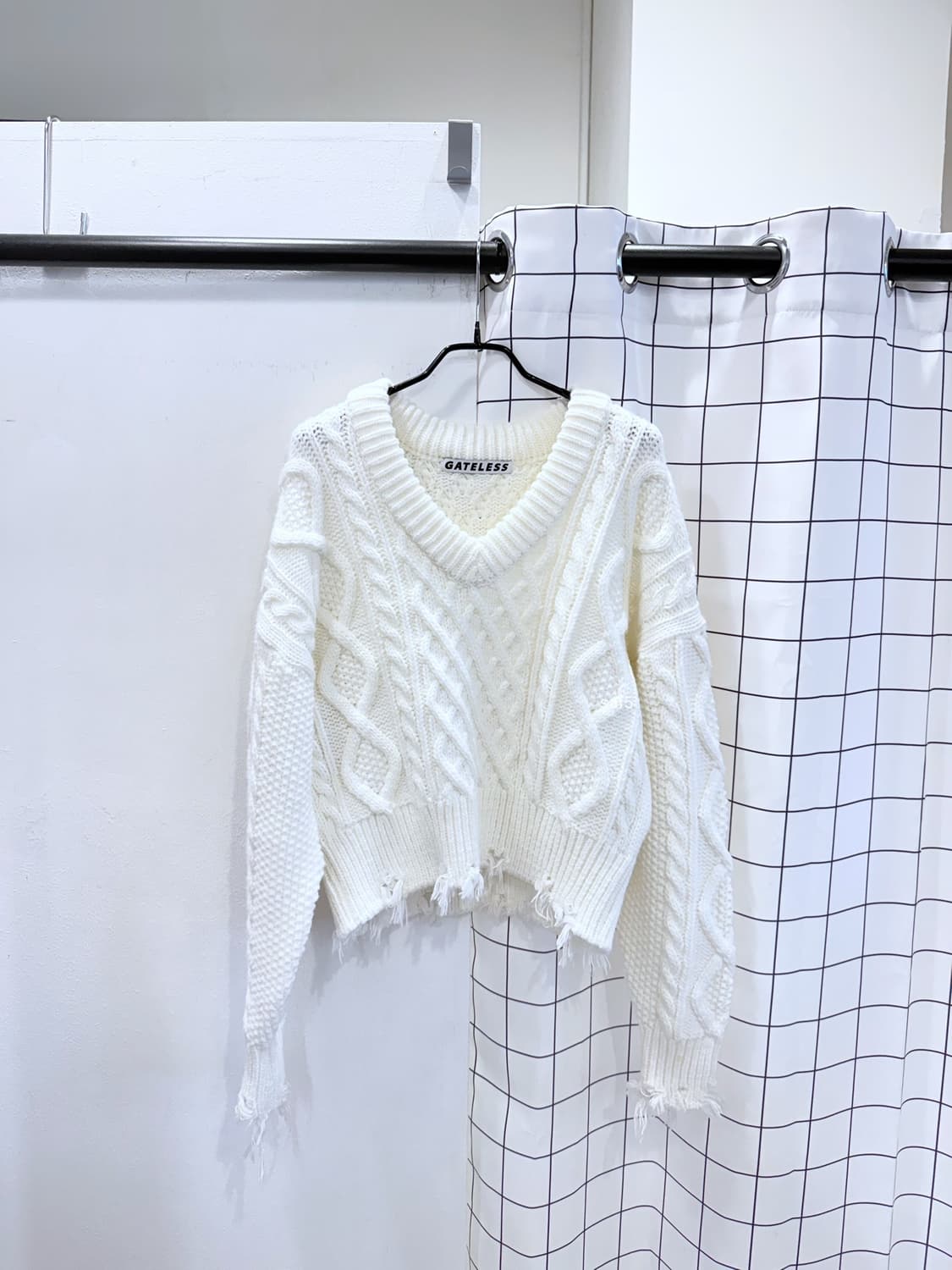 게이트리스 케이블 니트 상품이미지1