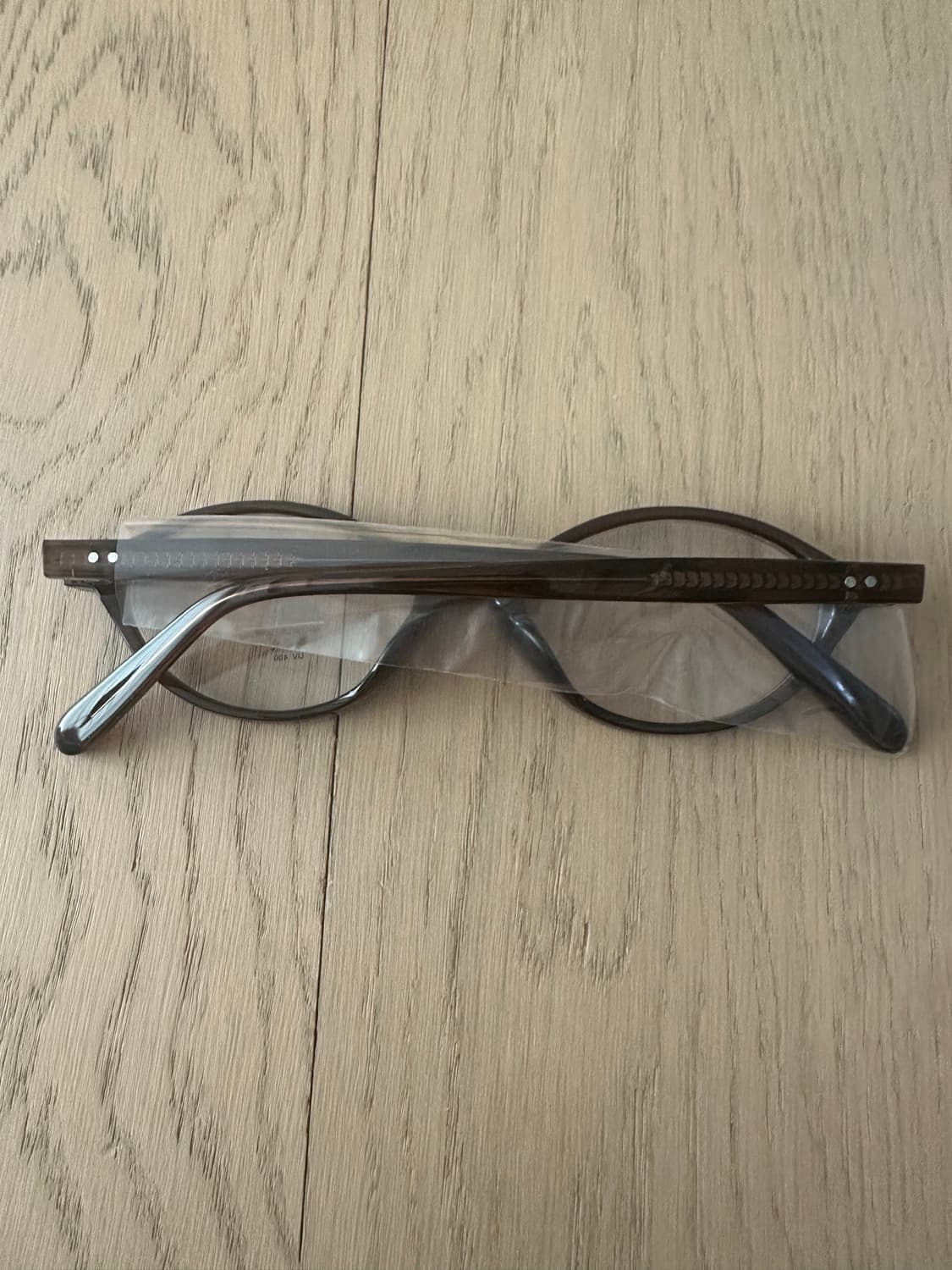 Y2K 브라운 라운드 안경 상품이미지3