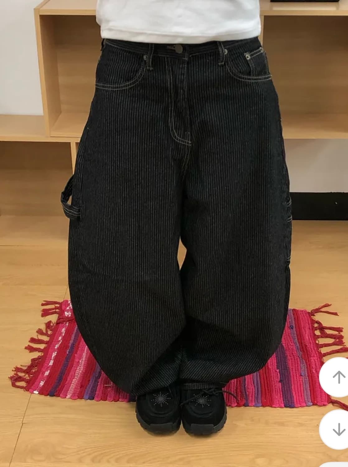 블랙 스프라이트 데님 팬츠 상품이미지2