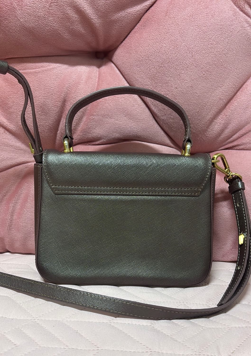 칼린 브라운 크로스백 상품이미지4