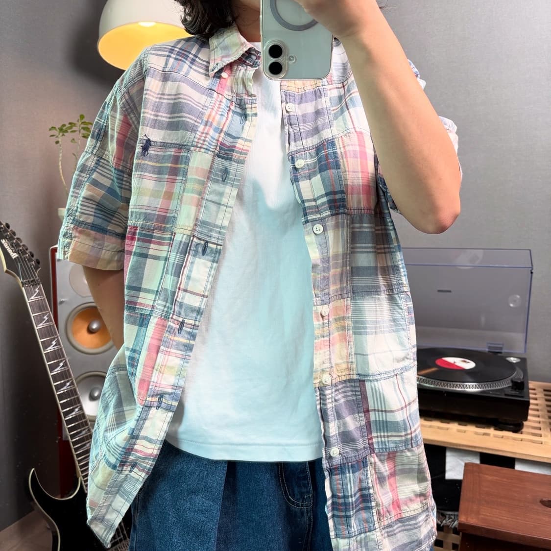 폴로 체크셔츠 상품이미지2