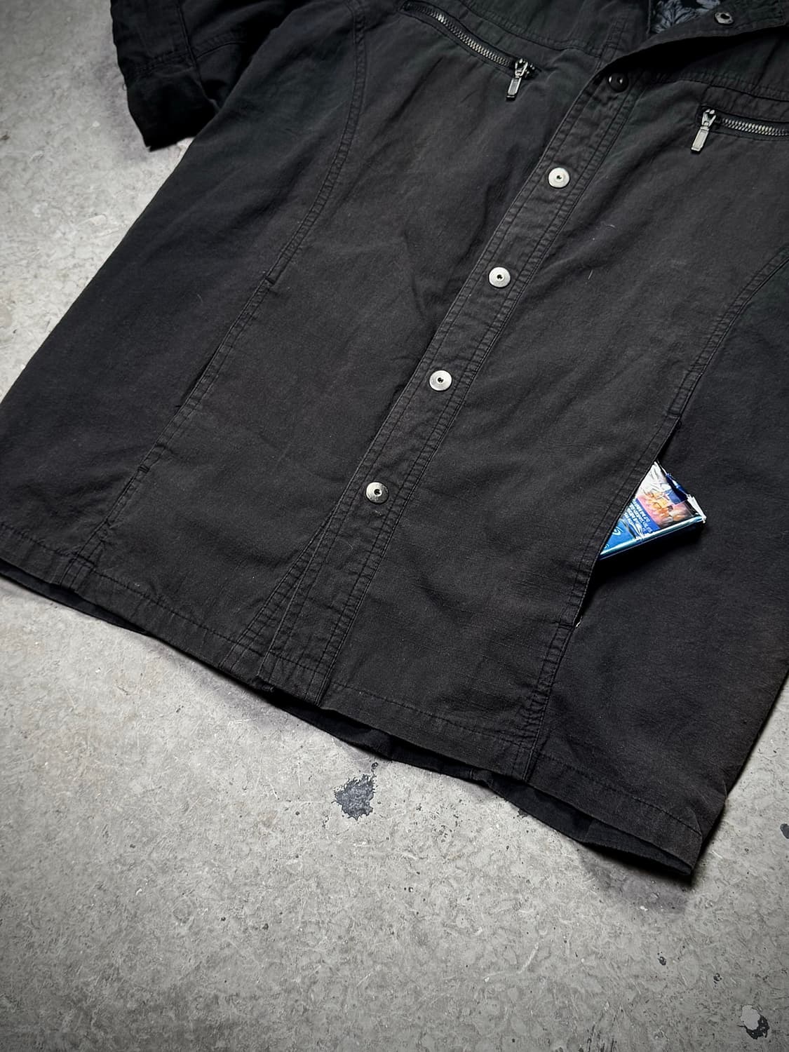 Double Zip Pocket Roll-Up Shirt 상품이미지5