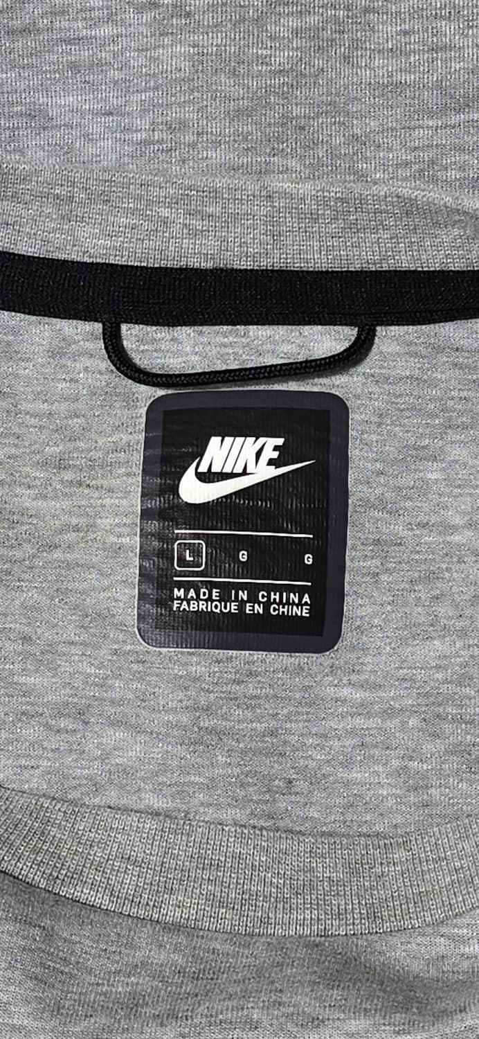 나이키 테크 플리스 맨투맨 그레이 L 상품이미지3