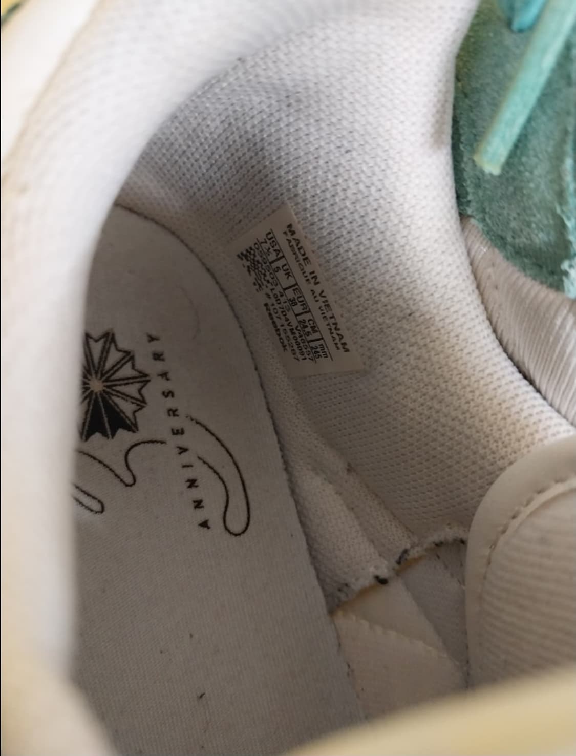 여성 리복 클래식 레더 클립 민트 운동화 (245) 상품이미지9