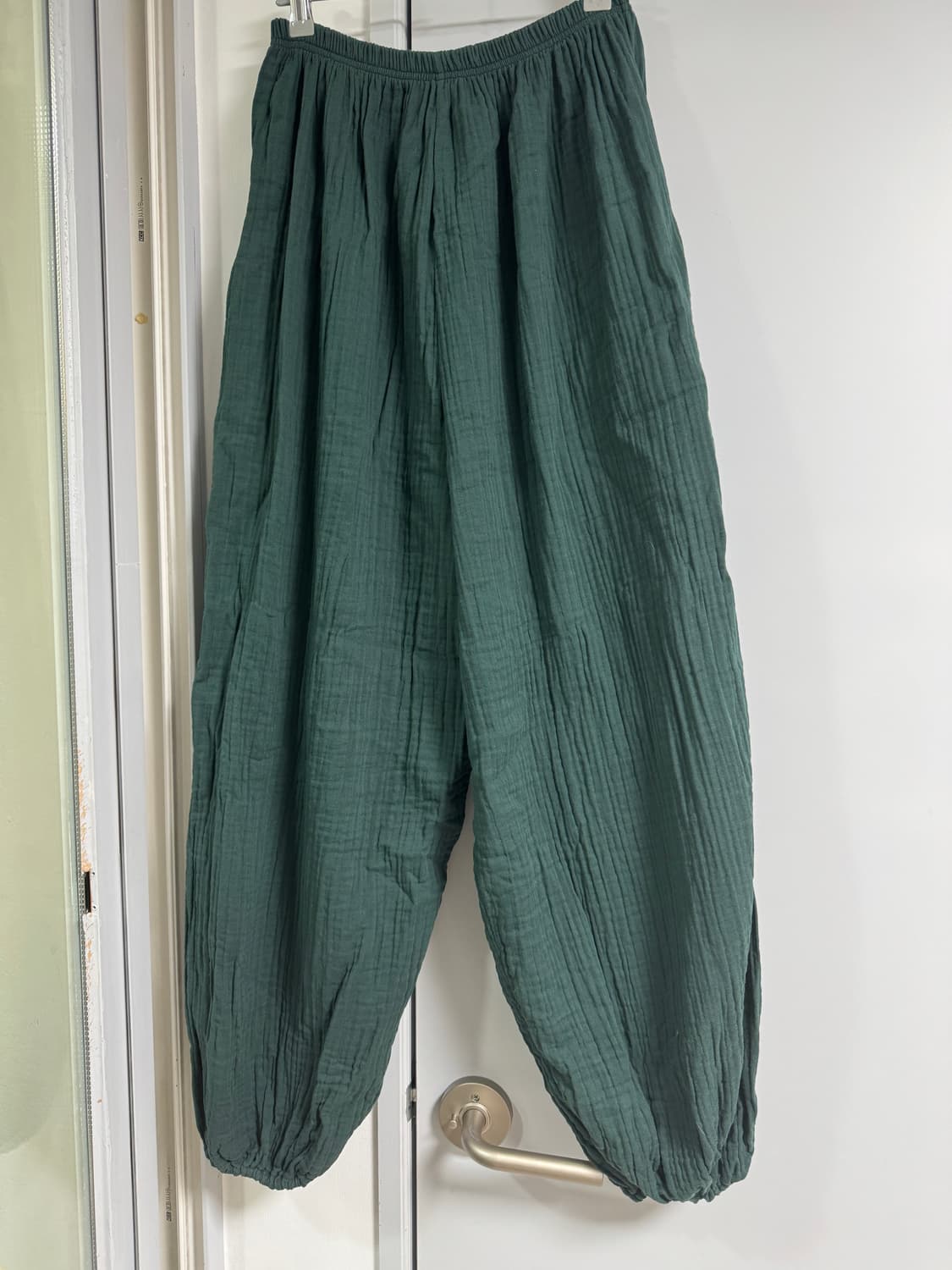 맑음복 바지 그린 상품이미지2