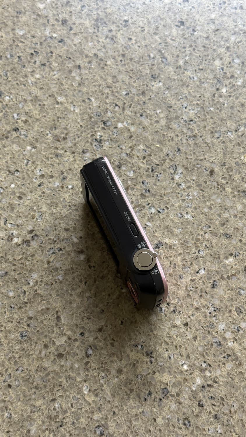 카시오 엑슬림 ex-z33 베이비 핑크 상품이미지3