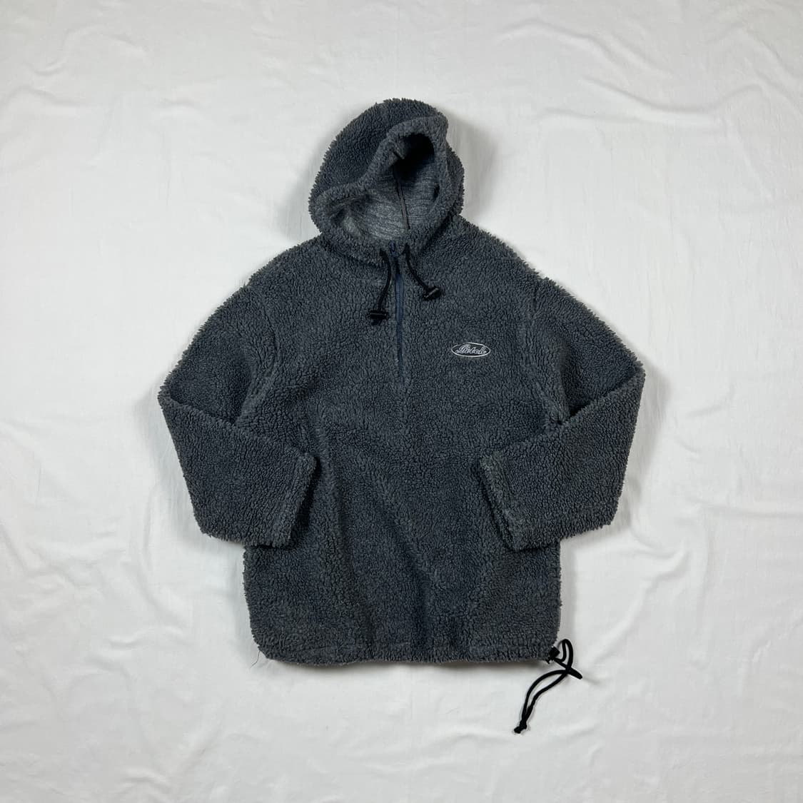 90’s bitch 빗치스케이트보드 쉐르파 풀오버 후드 상품이미지1