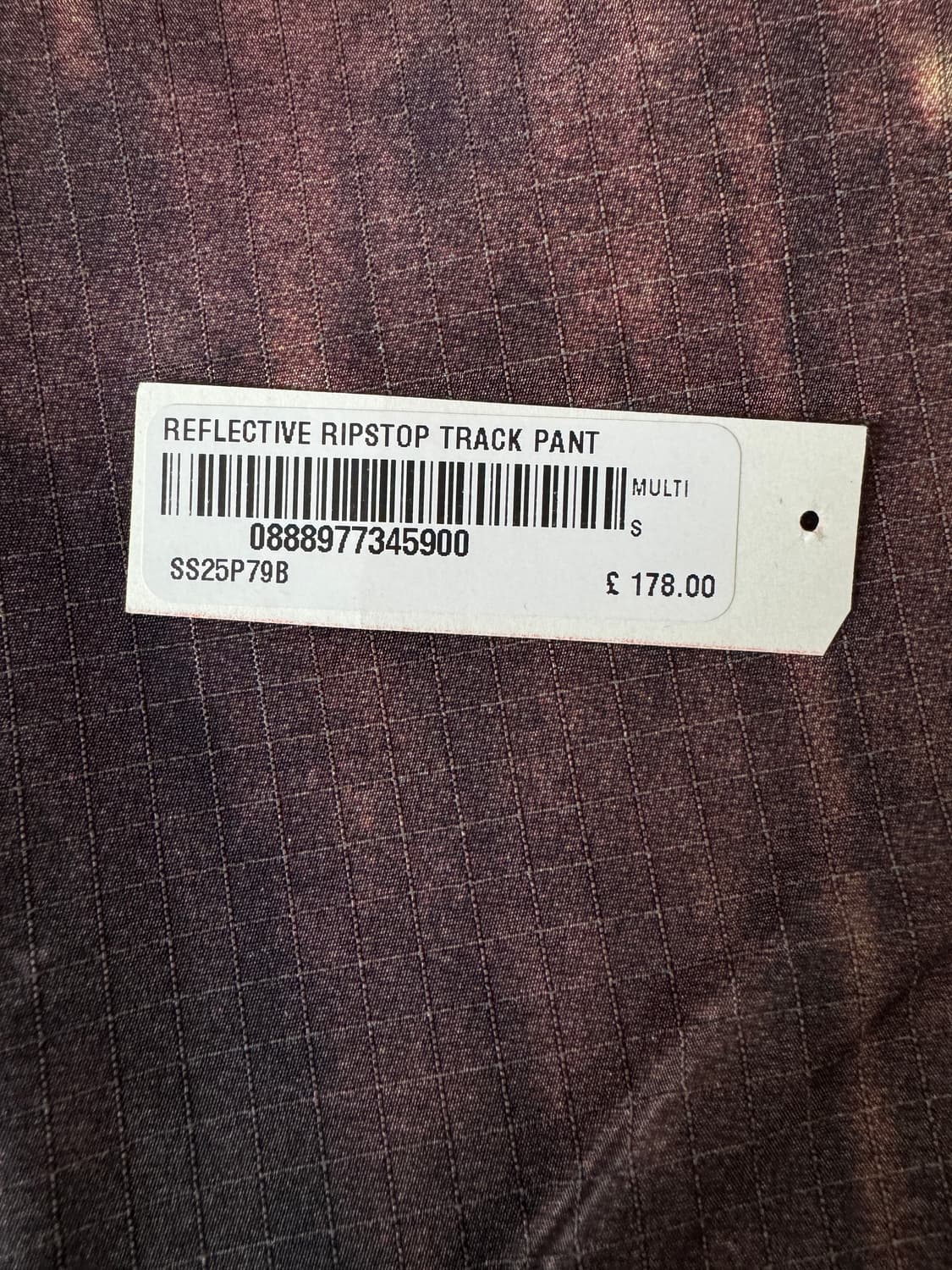 (S)슈프림 리플렉티브 립스탑 트랙 팬츠 멀티컬러 상품이미지4