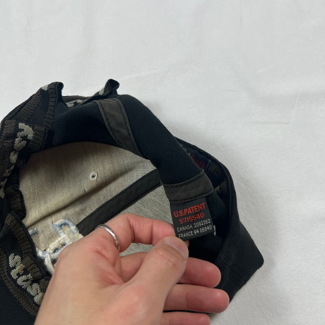 90‘s 스투시 stussy ss 로고 캡 모자 상품이미지7