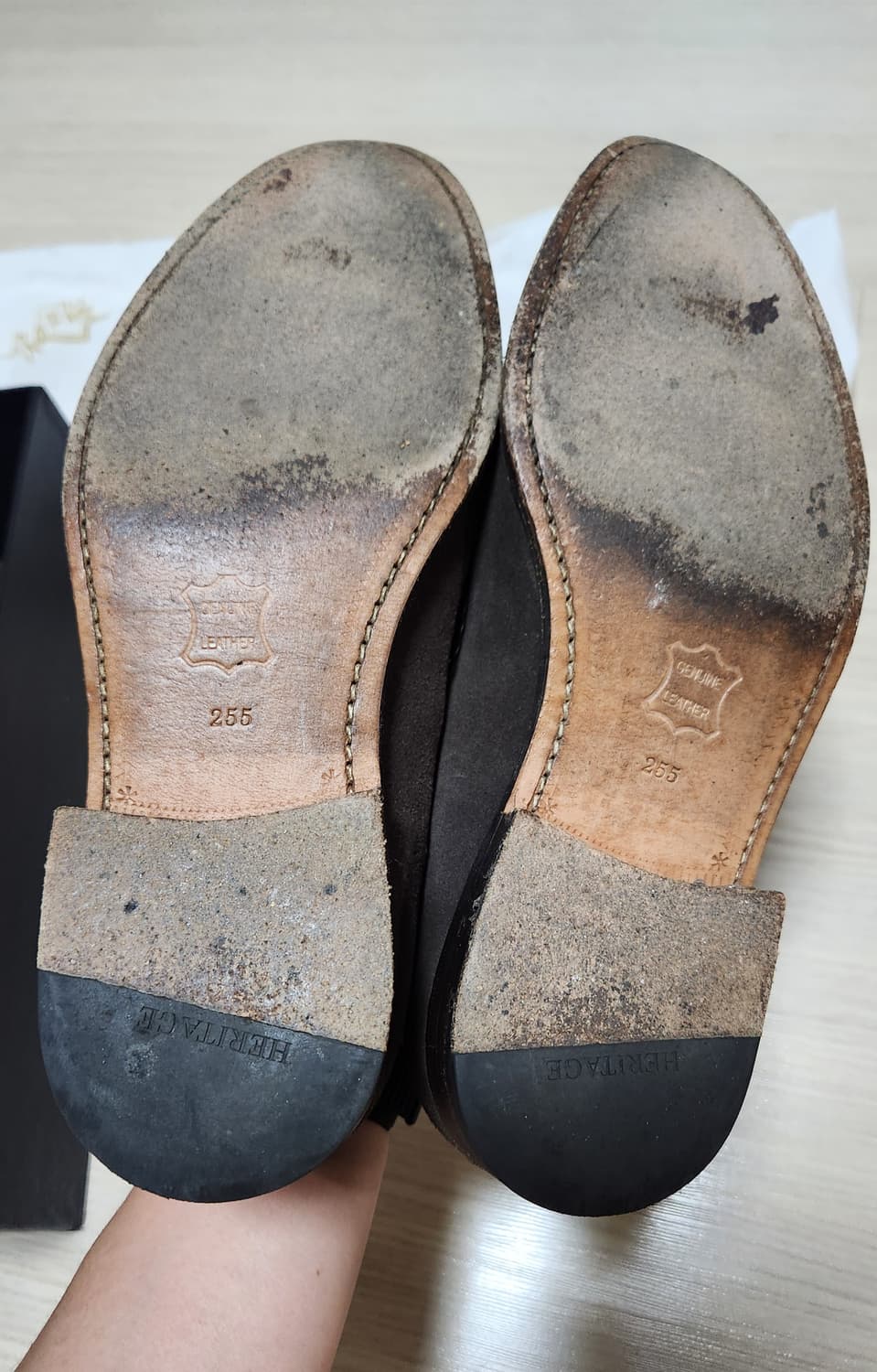 헤리티지리갈 스웨이드 태슬 로퍼 255 상품이미지4