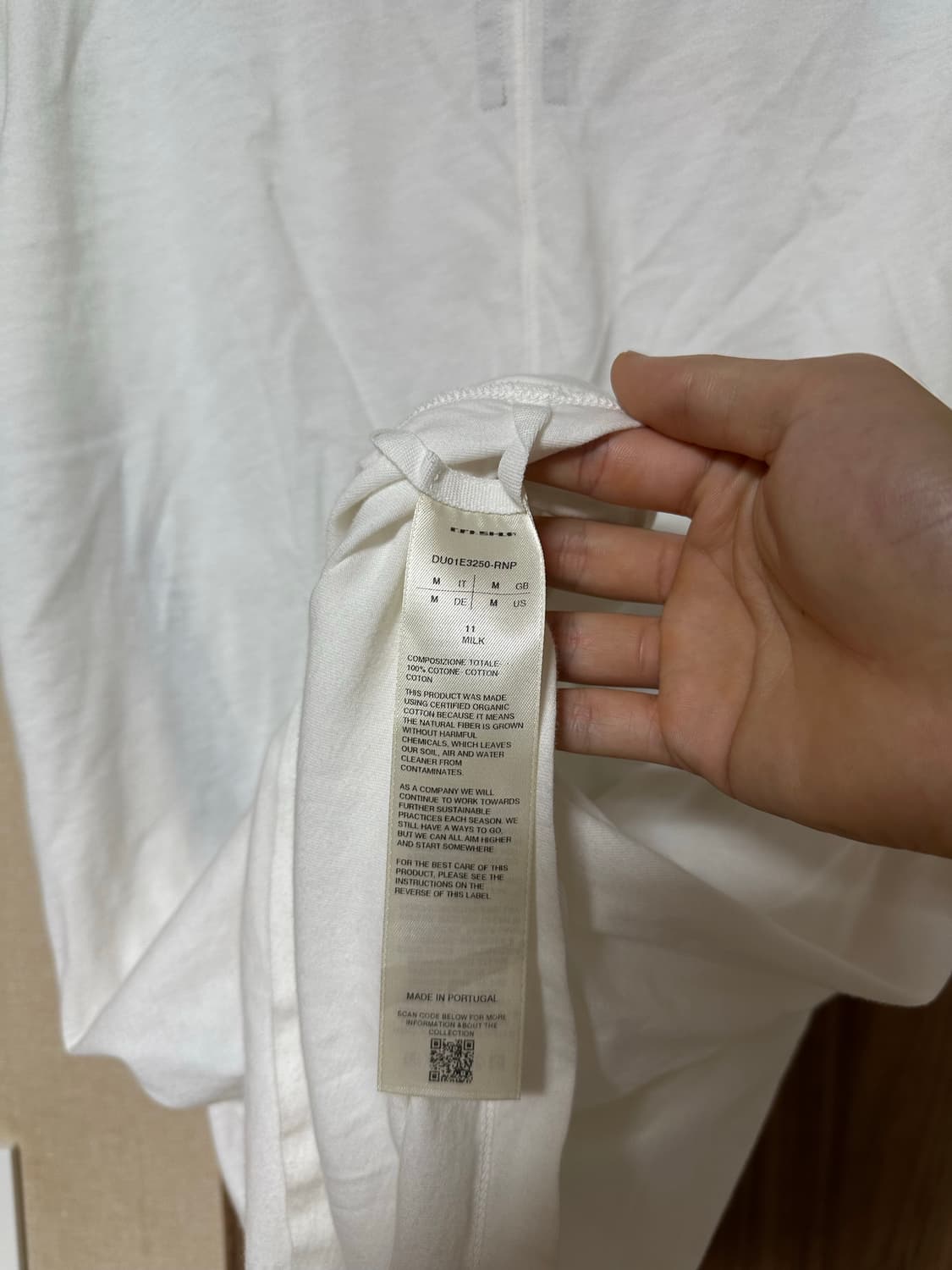 [M] 릭오웬스 다크쉐도우 25ss 레벨 티 티셔츠  상품이미지5