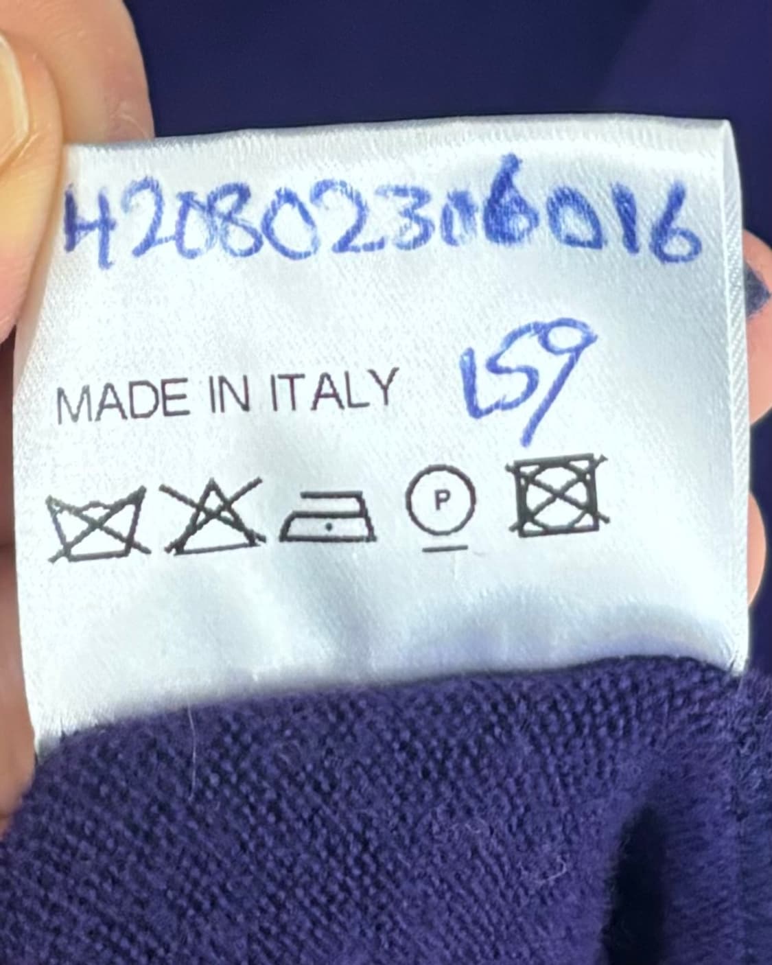 비비안 웨스트우드 퍼플 버튼 롱 가디건 상품이미지8