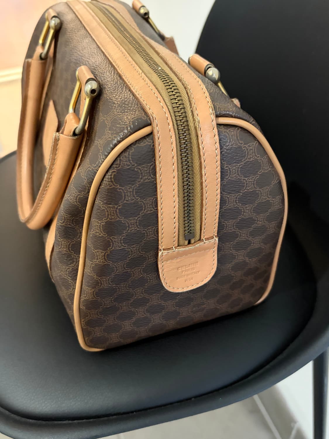 90‘s 셀린느 마카담 미니 보스턴백 상품이미지3