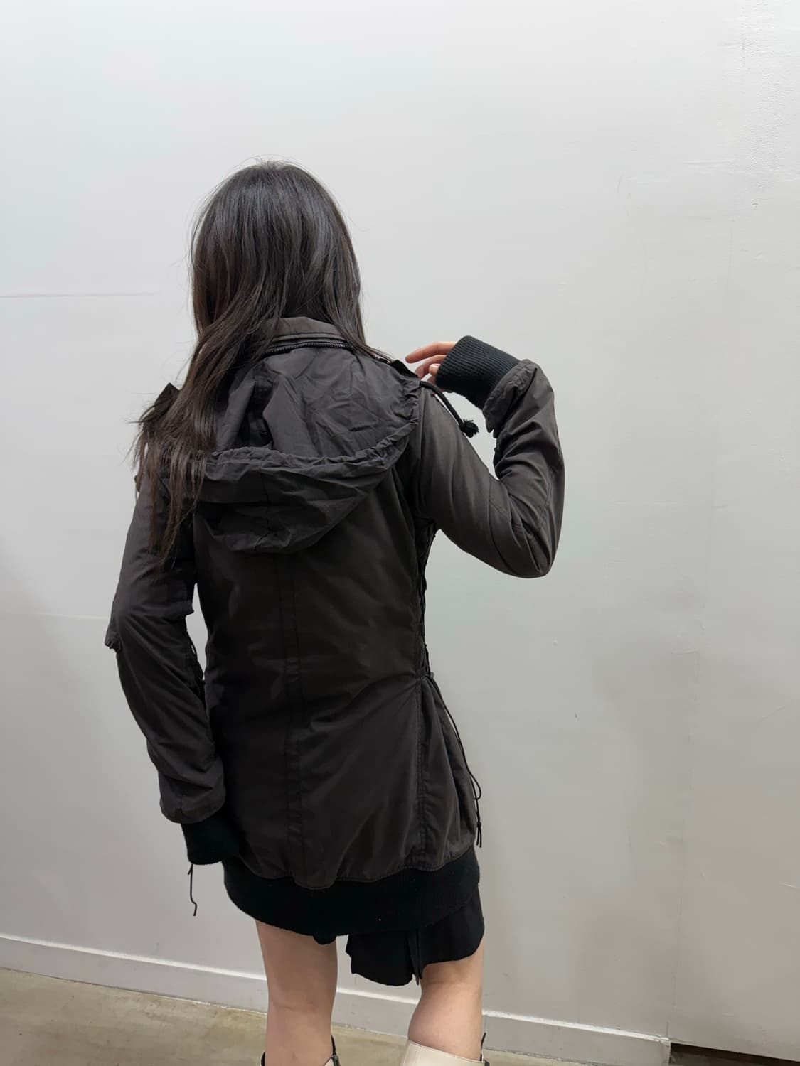 본더치 사이드 아일렛 롱 자켓 상품이미지8