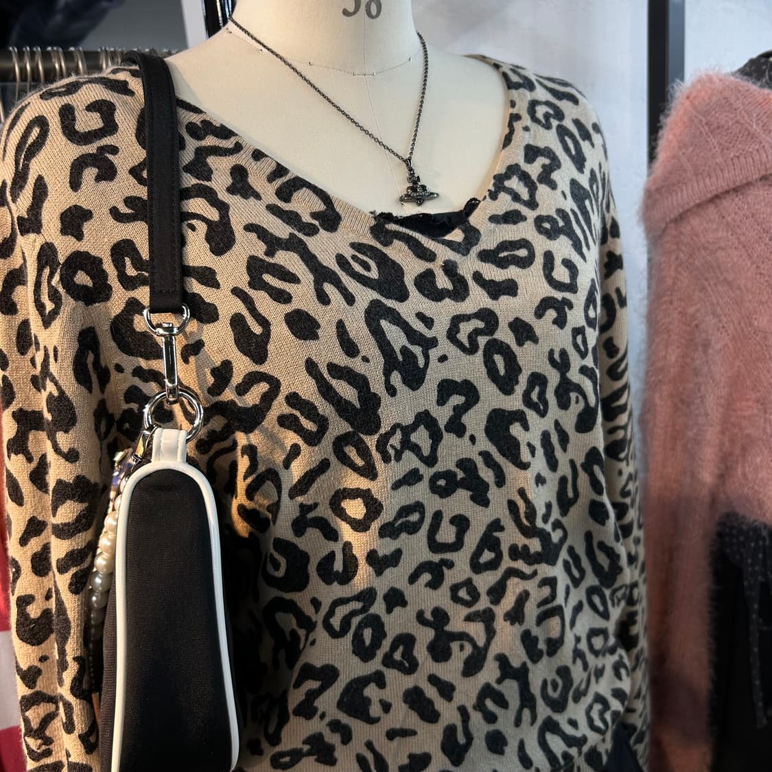 Armani Jeans Archive Leopard Knit 상품이미지4