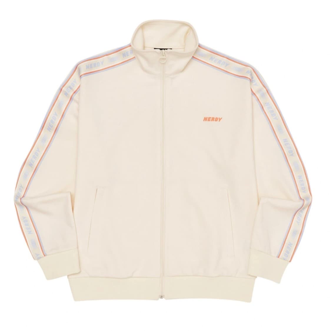 택있는 새상품 널디 크림져지 상품이미지1