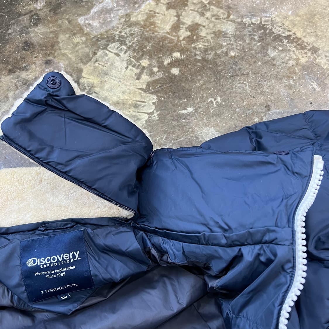 100) 디스커버리 구스다운 패딩점퍼 거위털 패딩 상품이미지8