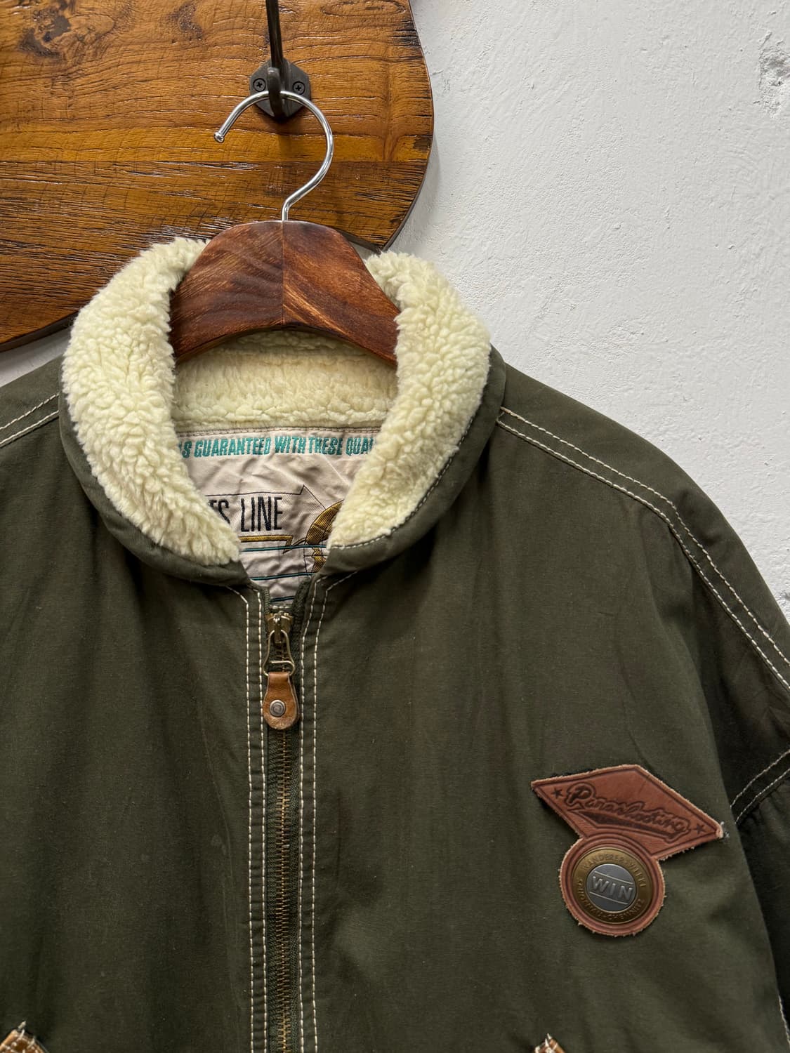 L) Para-Shooting Sherpa Lined Bomber Jac 상품이미지2