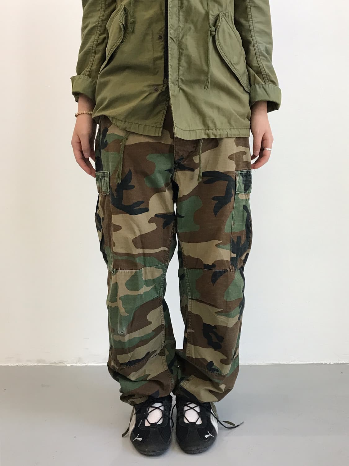 US Army Woodland BDU Cargo Pants 상품이미지1