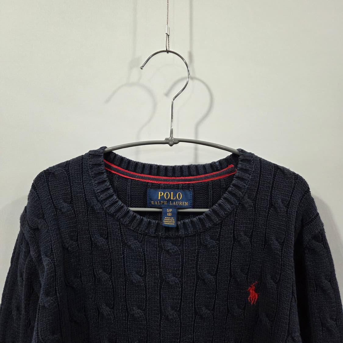 폴로랄프로렌 키즈 케이블 니트S(8) 상품이미지2