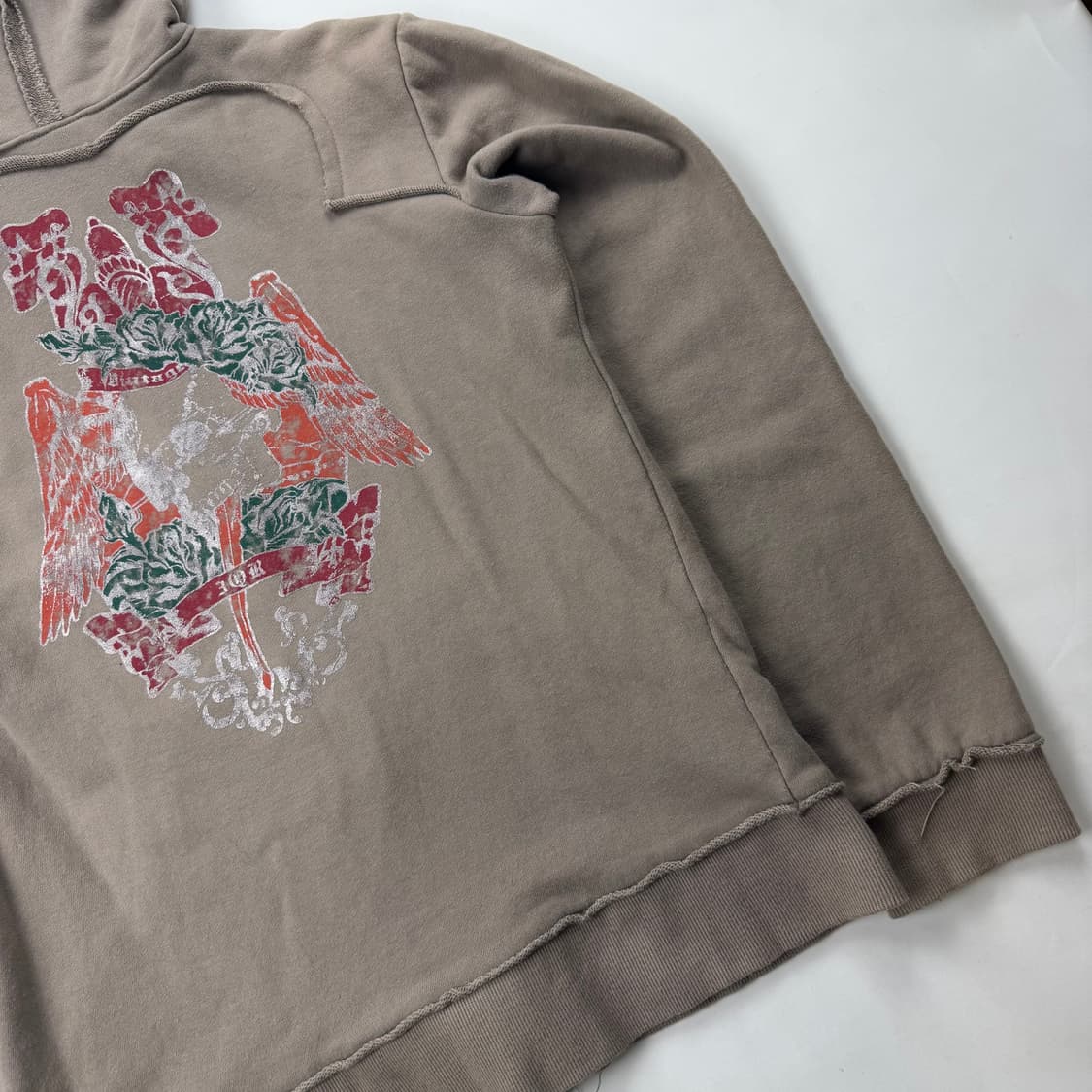 3QR 스컬 프린팅 후드집업 상품이미지9