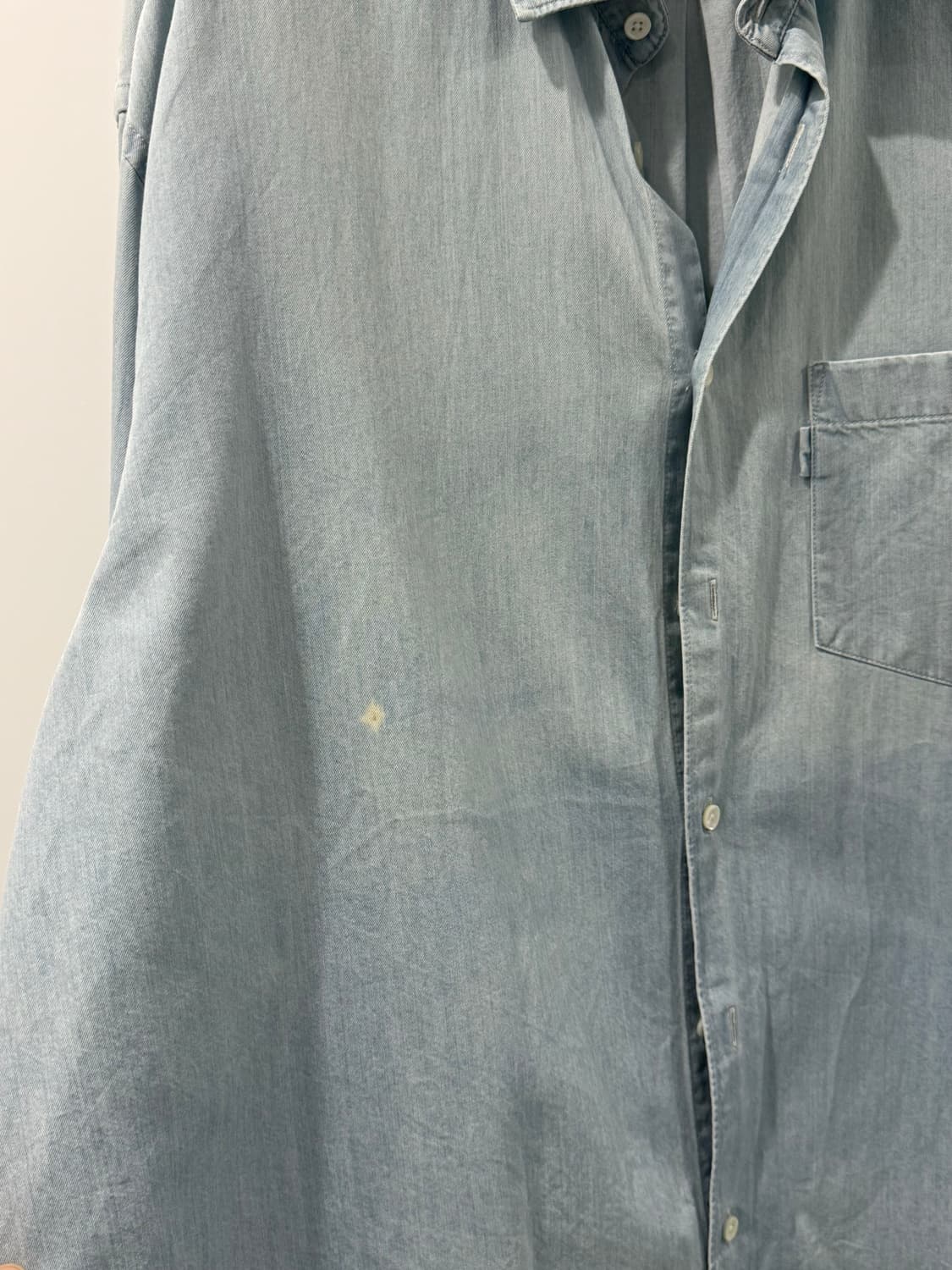 포터리 데님셔츠 사이즈 3 상품이미지2