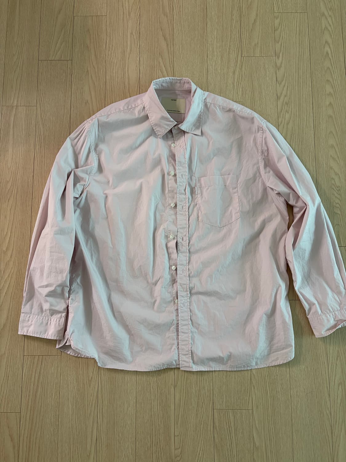 포터리 컴포트 셔츠 핑크 상품이미지1