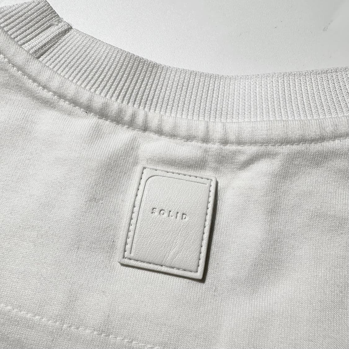 솔리드옴므 로고 스펠아웃 반팔 티셔츠 상품이미지6