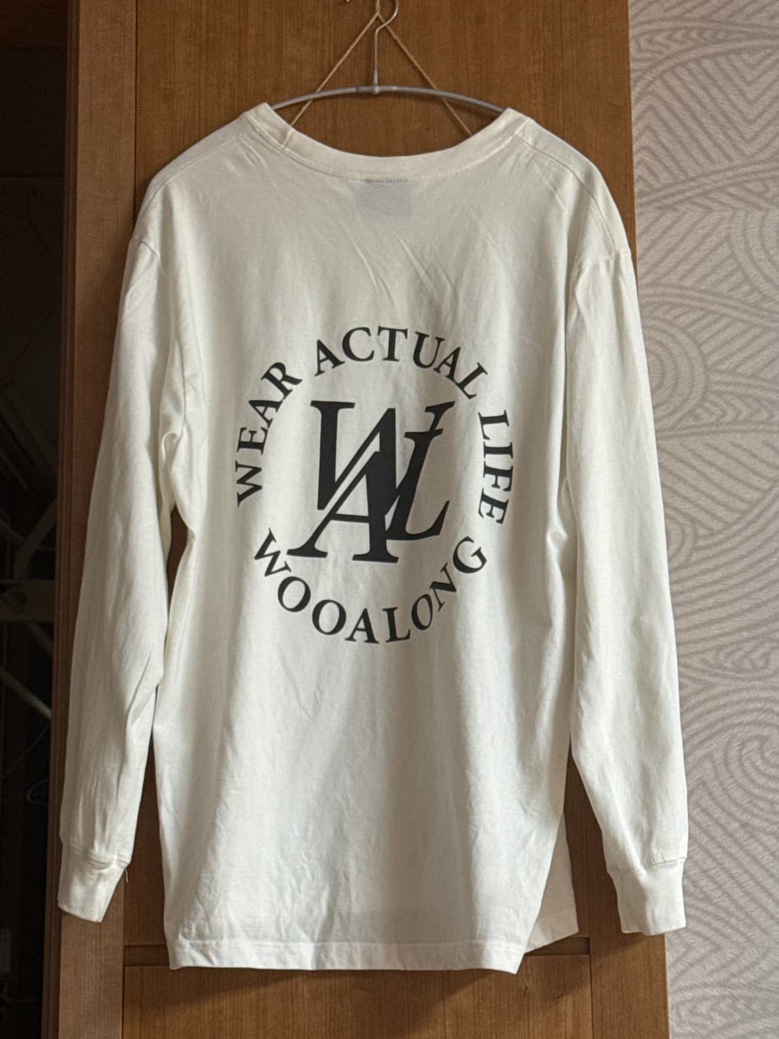 우알롱 롱슬리브 Flor logo long sleeve 상품이미지2