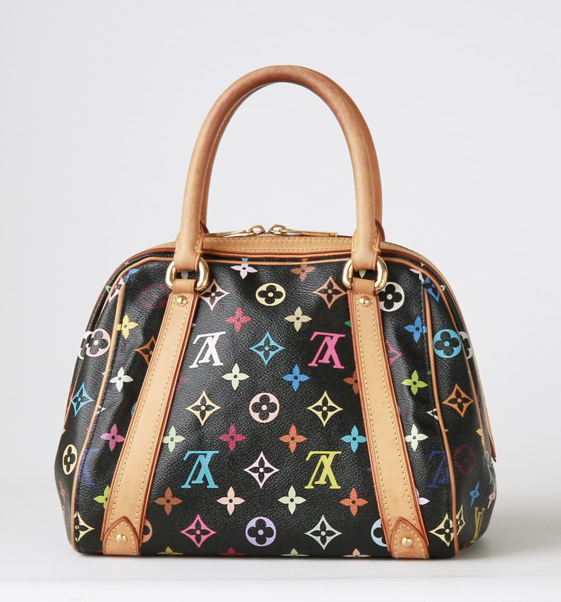 Louis Vuitton 프리실라 블랙 멀티컬러 핸드백 상품이미지4
