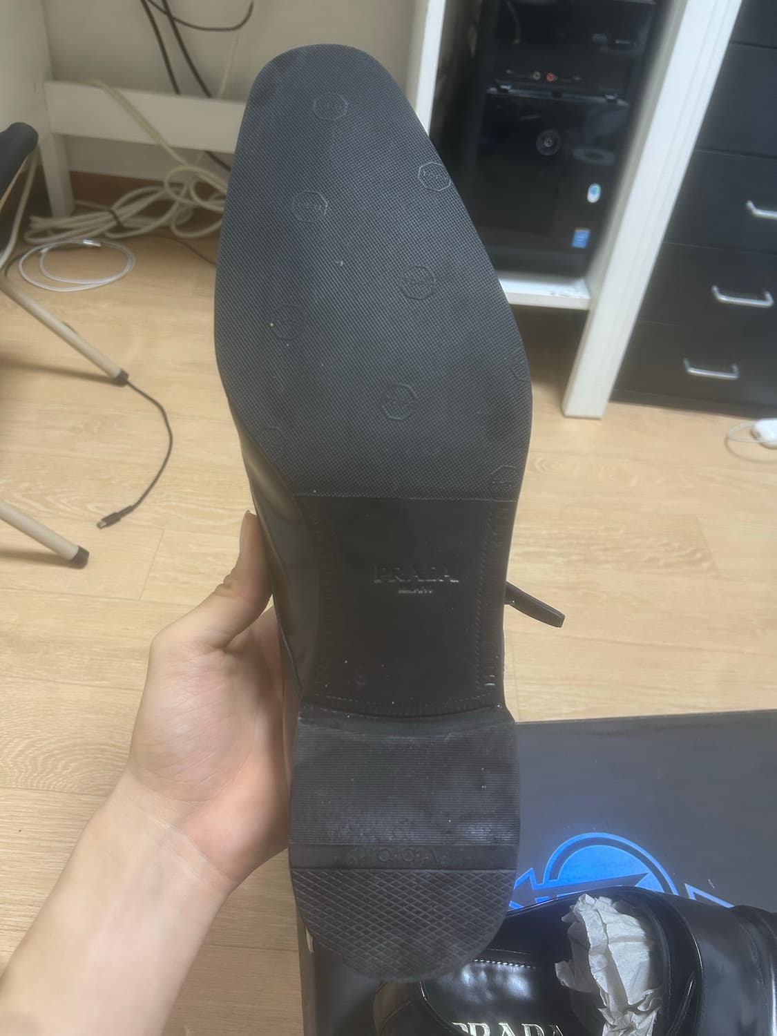 프라다 더블 몽크 구두 상품이미지7