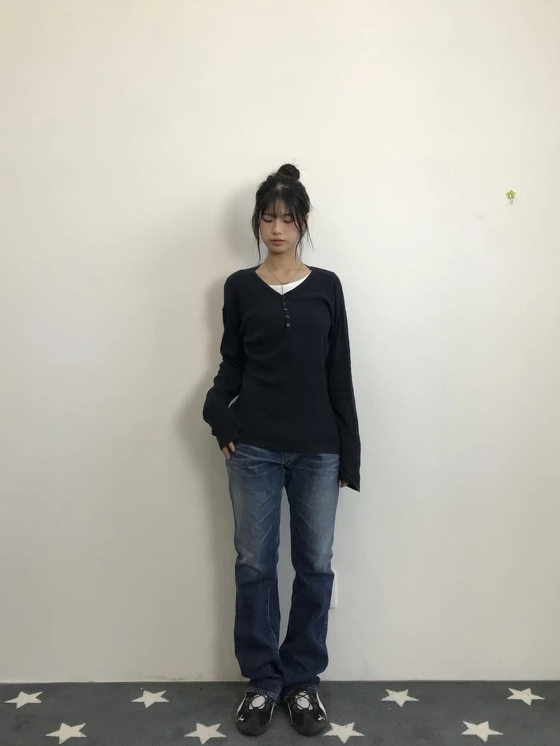 Final Basic Henley Long Sleeve 상품이미지1