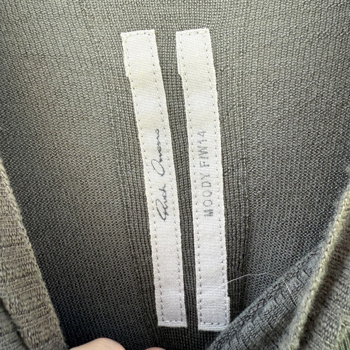 Rick Owens FW14 “Moody” Wool Knit Turtle 상품이미지6