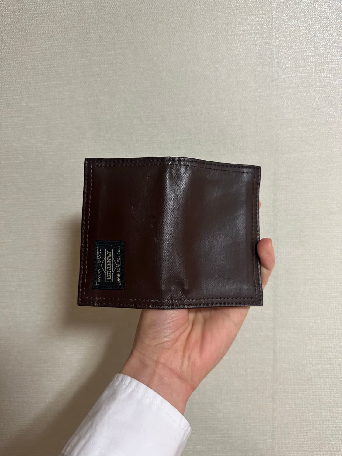 포터 프리스타일 패스 케이스 브라운 상품이미지8