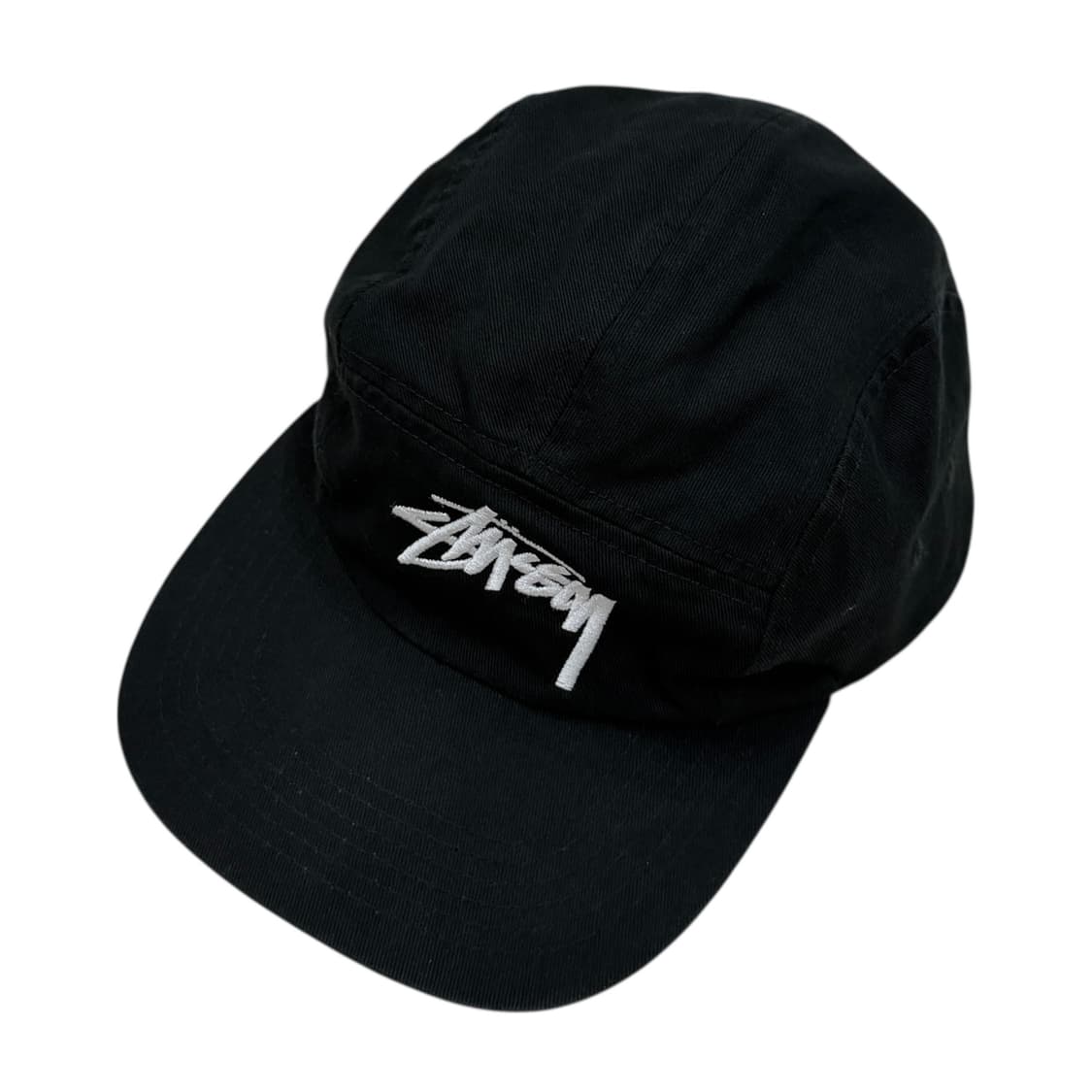 스투시 빈티지 캠프캡 모자 블랙 상품이미지2