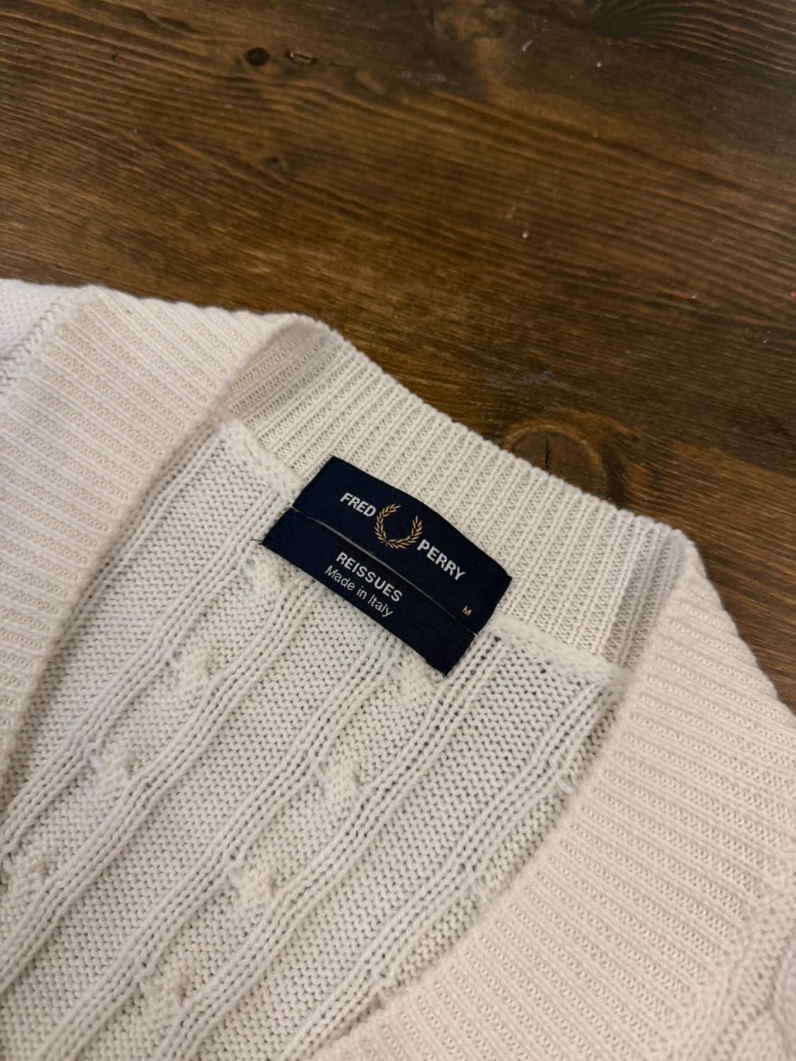 프레드페리 크리켓니트 남성100 상품이미지7