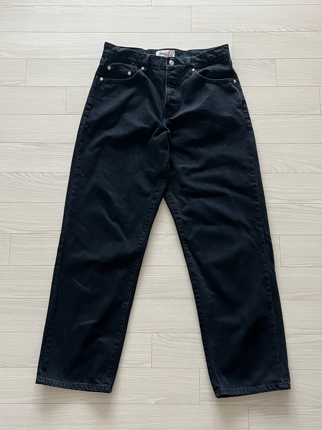 stussy 스투시 빅올진 Big Ol’ 블랙 데님 30 상품이미지1