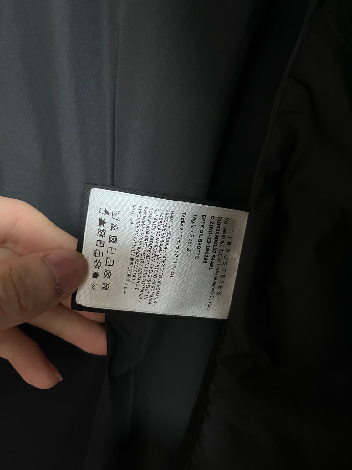 [2]몽클레어 24ss 엡테 블루종 바람막이 자켓 블랙 상품이미지8