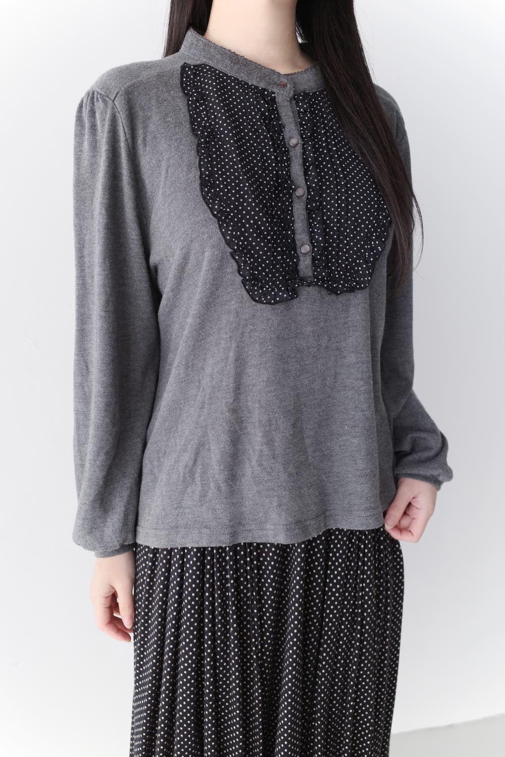 dot layered long sleeve 상품이미지5