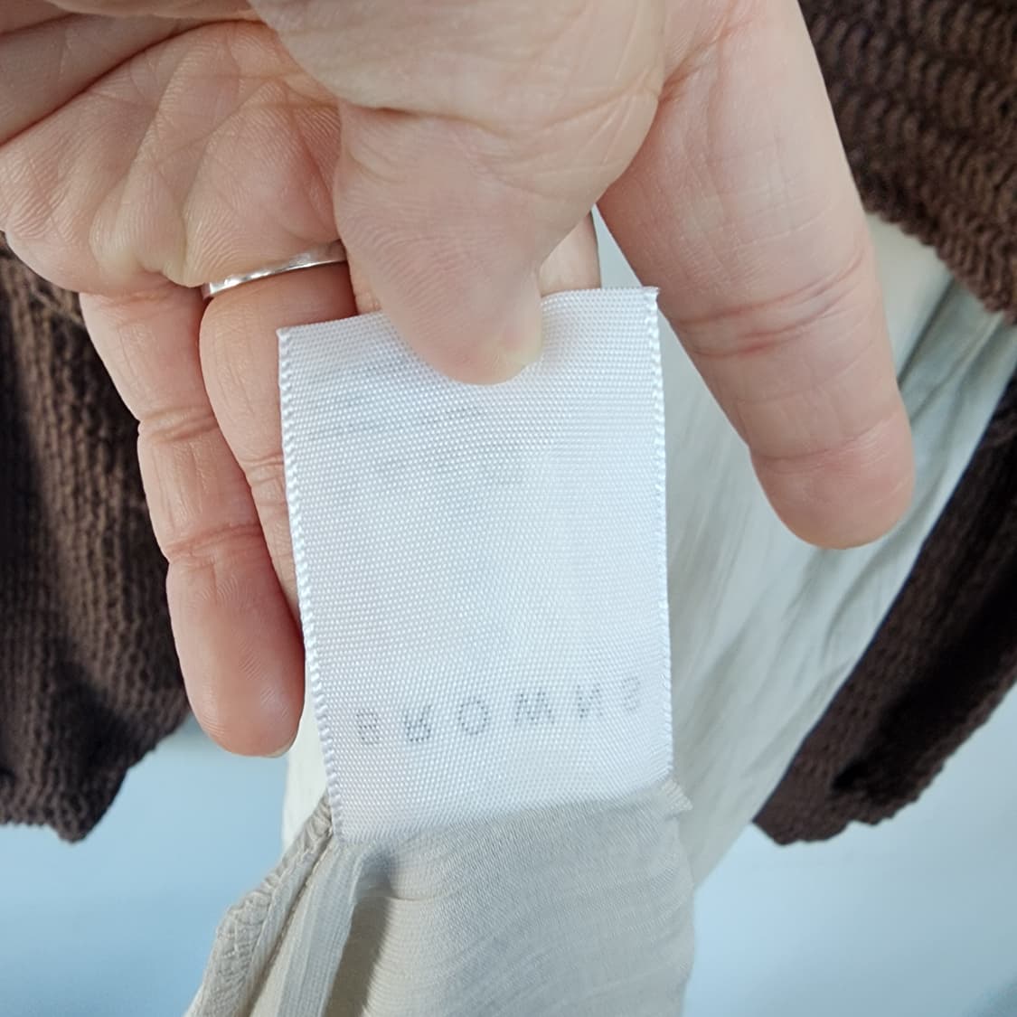 크롭 니트 가디건 롱 원피스 상품이미지9