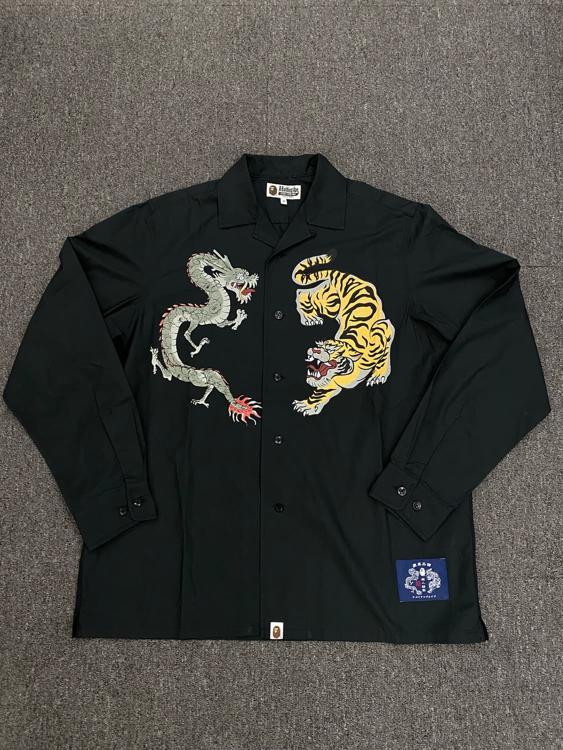 베이프 오픈 컬러 셔츠 상품이미지1