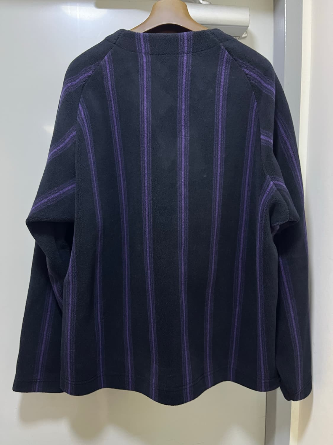 [L] 유니클로 X 니들스 스트라이프 후리스 가디건 상품이미지3