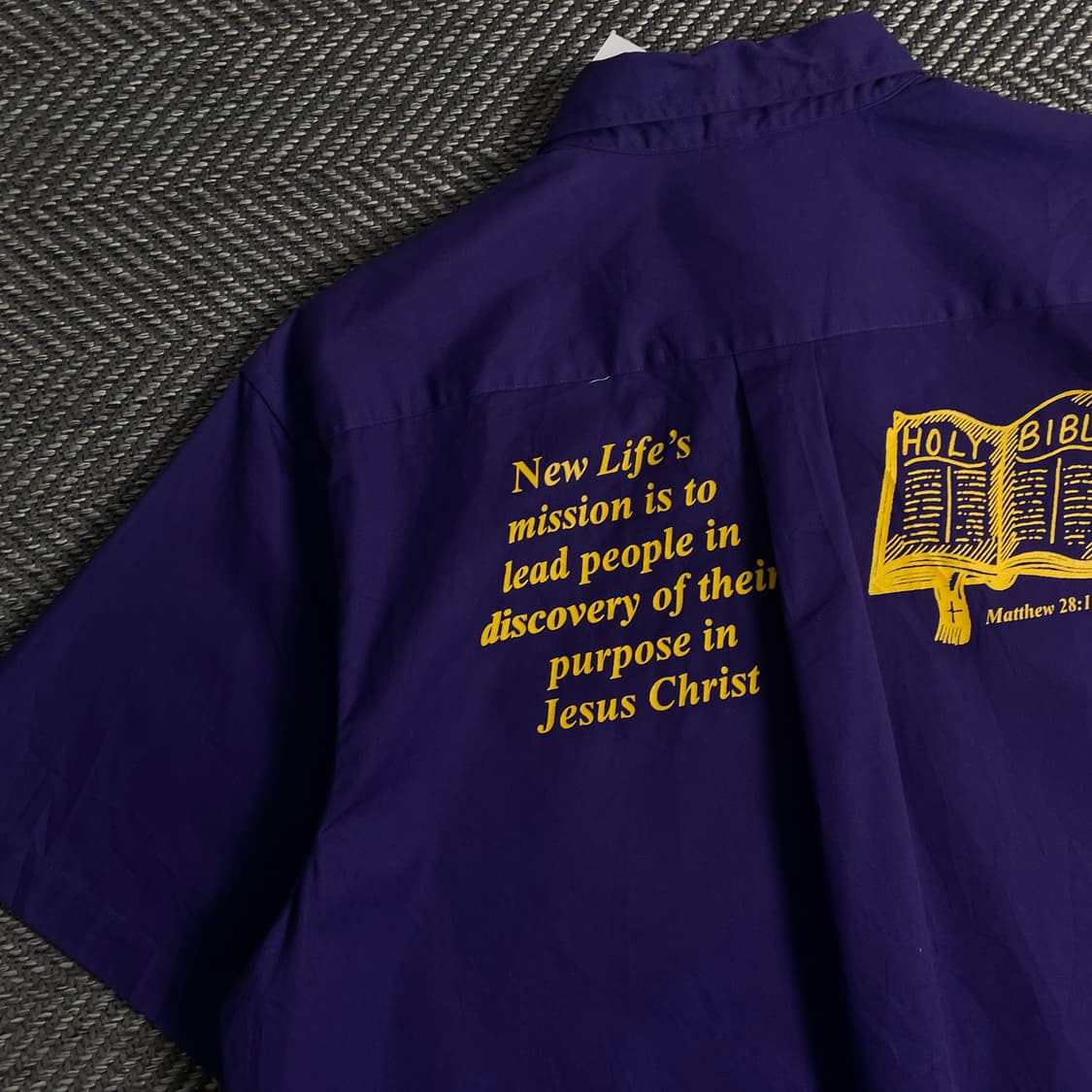 USA 오리지날 빈티지 워크 박시핏 셔츠o 3537 상품이미지2